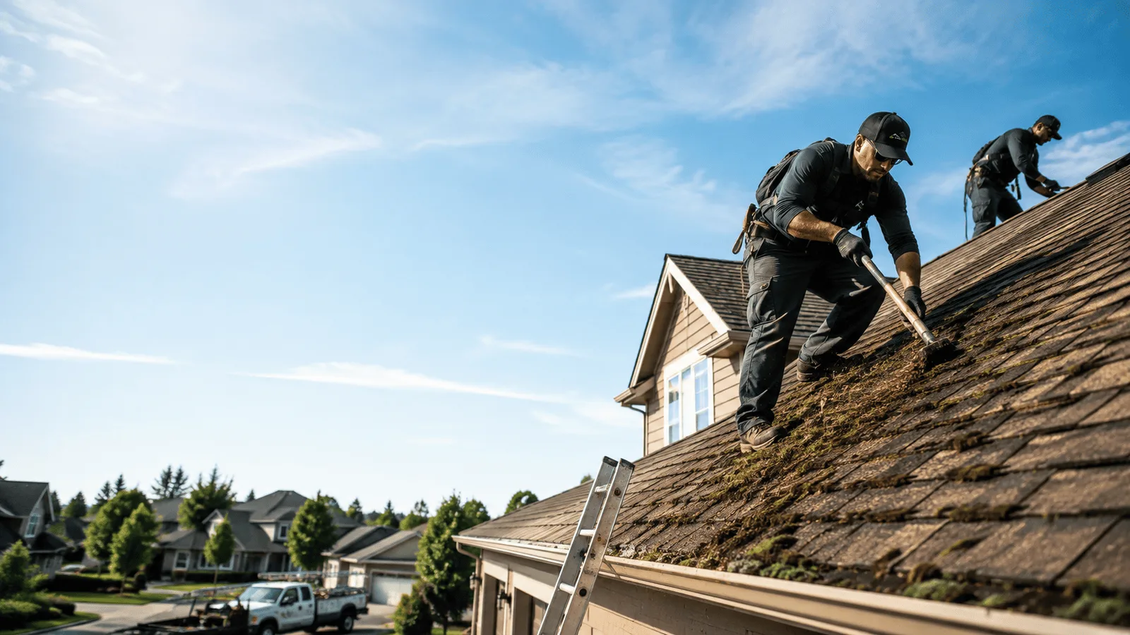 Roof Moss Removal in Commerce, GA near me